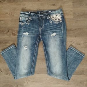 Missme Jeans Signature Cuffed Skinny